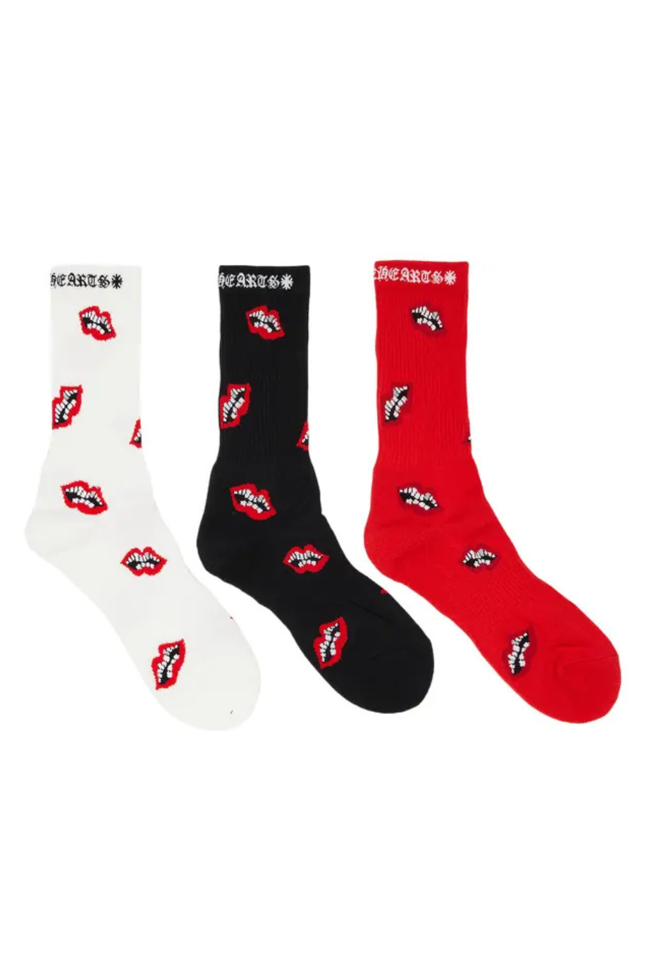 Chrome Mouth Socks