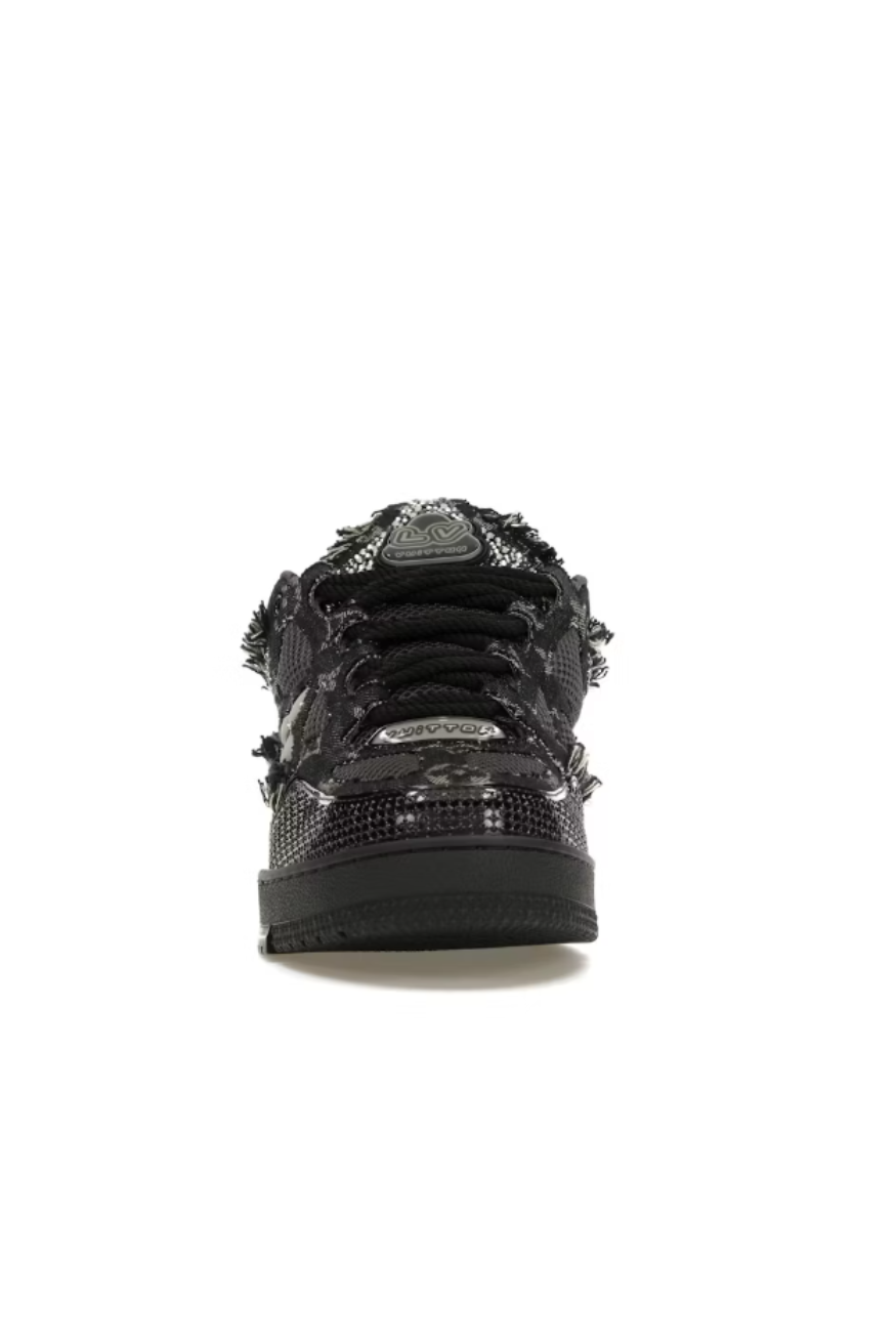 Intarsia Skate Sneakers