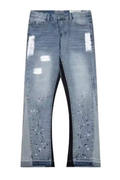 Spray Flared Jeans
