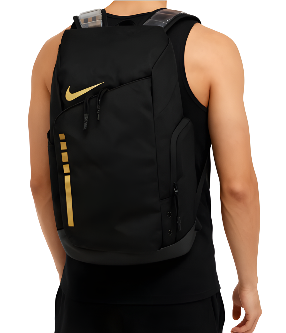 Elite Backpack Black Gold