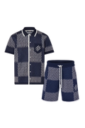 Intarsia Short Set