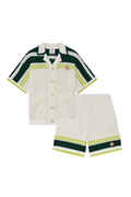 Casa Stripes Short Set